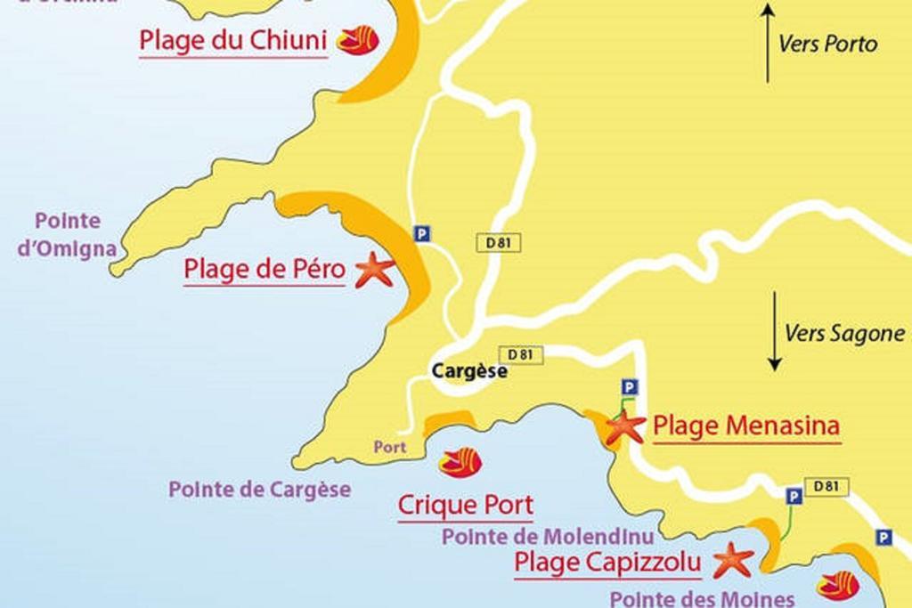 Ferme De Chiuni Villa Cargèse Eksteriør bilde